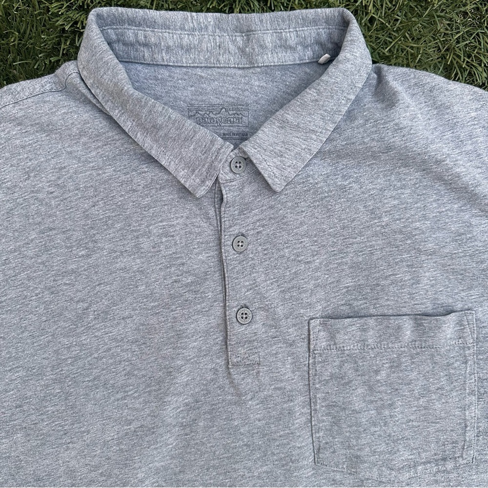 Patagonia Mens Daily Polo Shirt Organic Cotton Casual Pocket Outdoor Gorpcore XL